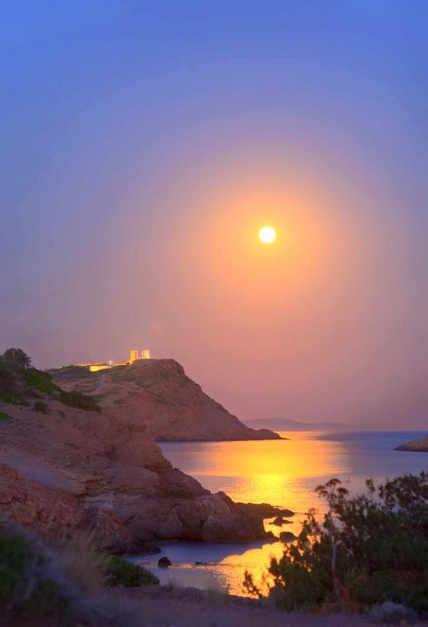 Villa Iliachtida House Kap Kap Sounion Exterior foto